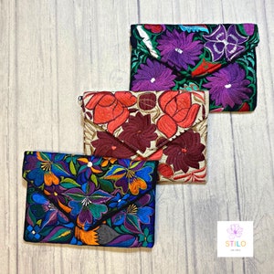 Pochette d’enveloppe brodée florale mexicaine / Sac à main mexicain / Pochette de broderie mexicaine / Crossbody / Sac à main mexicain
