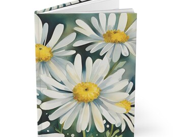 Northern Flowers Journal Series: Arctic Daisies Edition, Hardcover Journal, Matte Cover