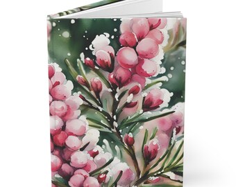 Northern Flowers Journal Series: Winter Heather Edition, Hardcover Journal, Matte Cover