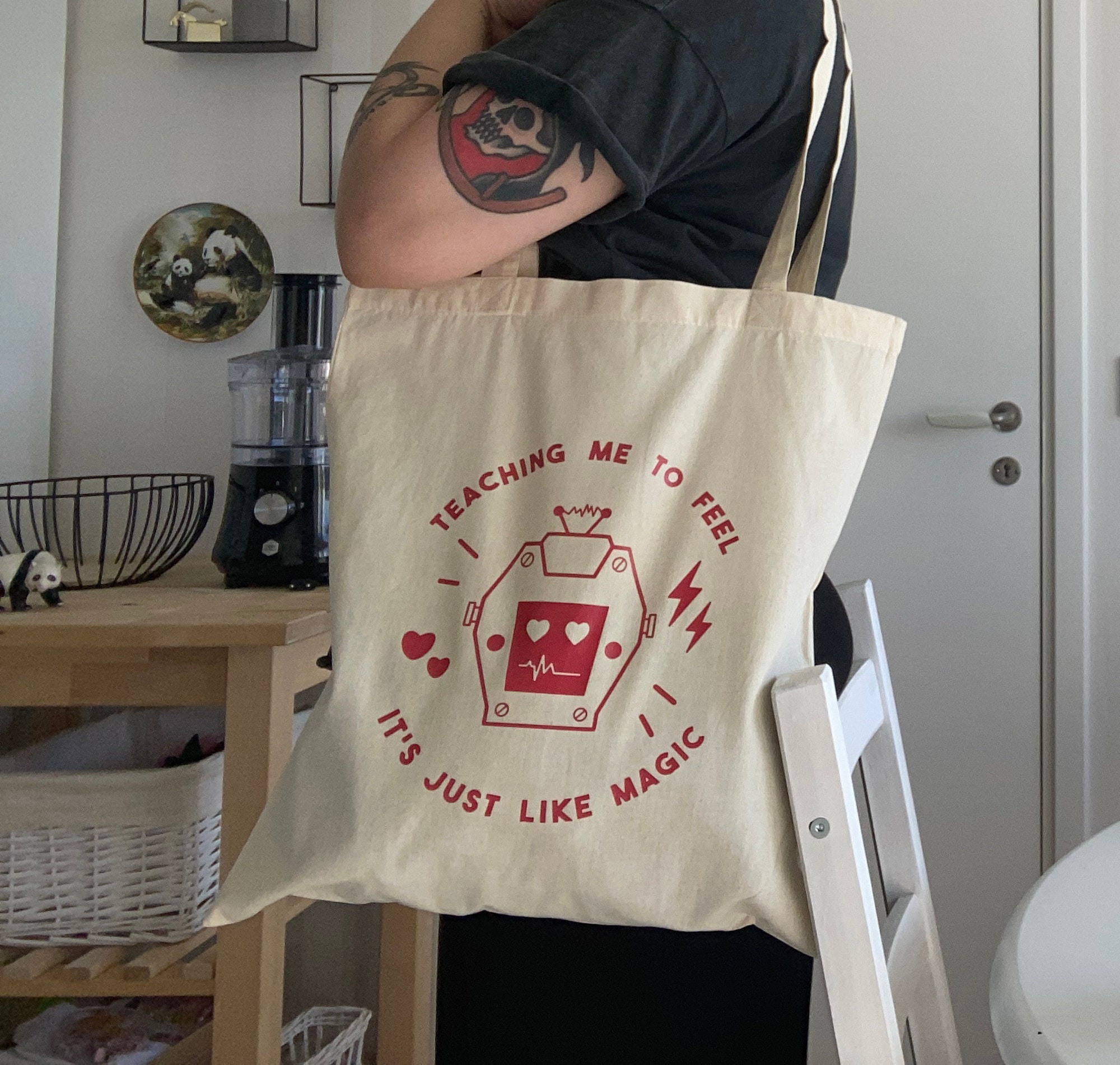 【おまけ付き】ヒュニンカイ Bake Shop TOTE BAG トートバッグ main-5_5369d716-8e40-4eea-8718