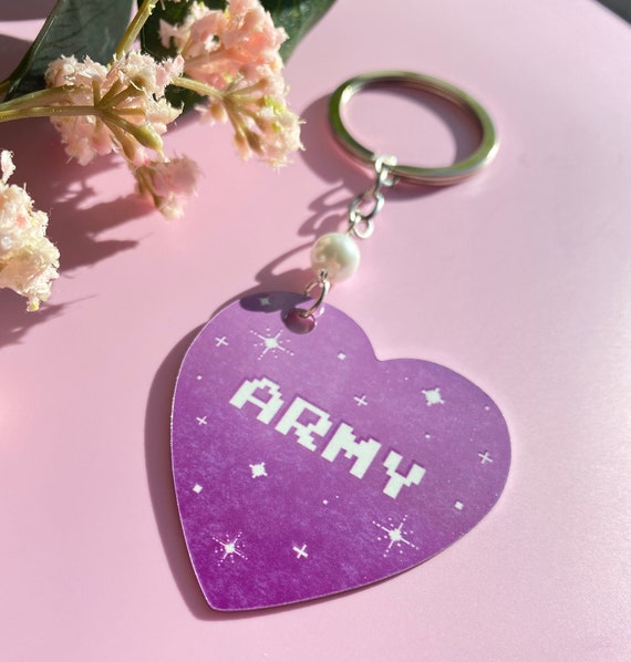 BTS Keychain BTS Army Cute Aesthetic Kpop Accessories Kpop Etsy