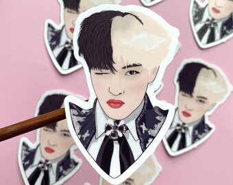 ATEEZ, Die cut sticker, Hongjoong Ateez, Kpop merch, Atiny, Glossy, Single Sticker, Kpop accessory, Laptop stickers, Kpop gifts, Captain