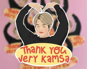 The Boyz, Jacob Bae, Die Cut Sticker, Thank you, K-pop decor, The B, Glossy Sticker, Laptop Stickers, Gift for kpop fan, Kpop gifts, Deobi