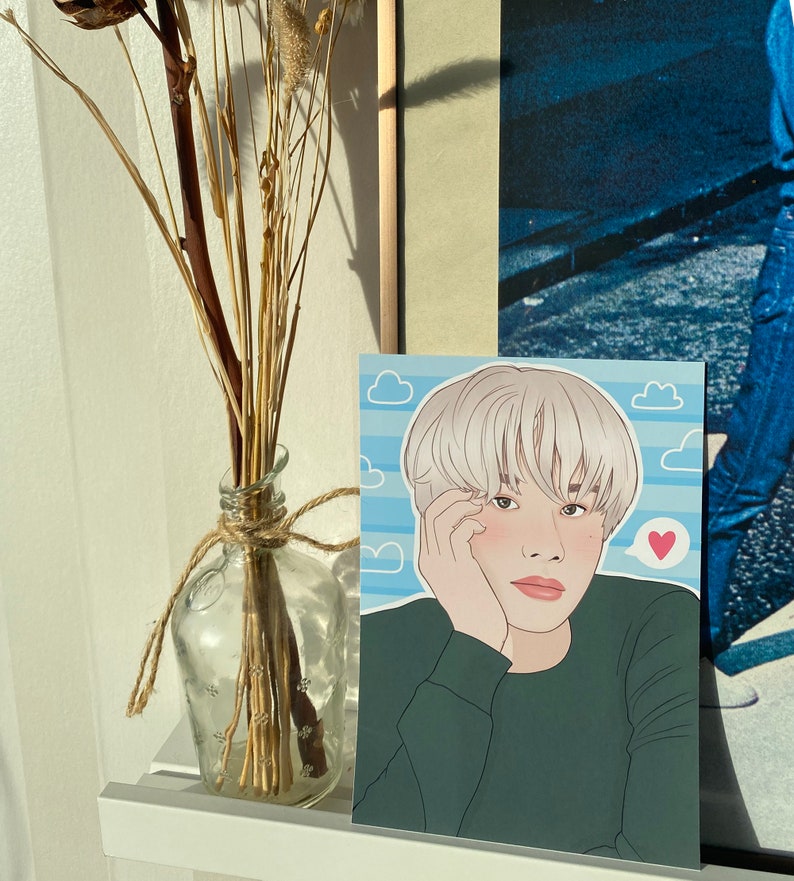 NCT Art Print NCT 127 Jungwoo Kpop Wall Decor Gift for Kpop | Etsy UK