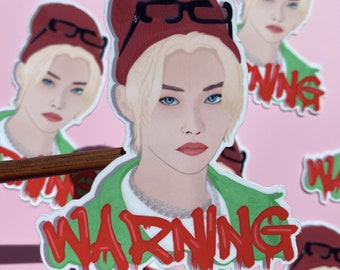 Stray kids sticker, Stray kids Felix, Die cut sticker, Kpop Decal, Kpop gifts, Kpop laptop Stickers, Stray kids merch, Kpop stickers