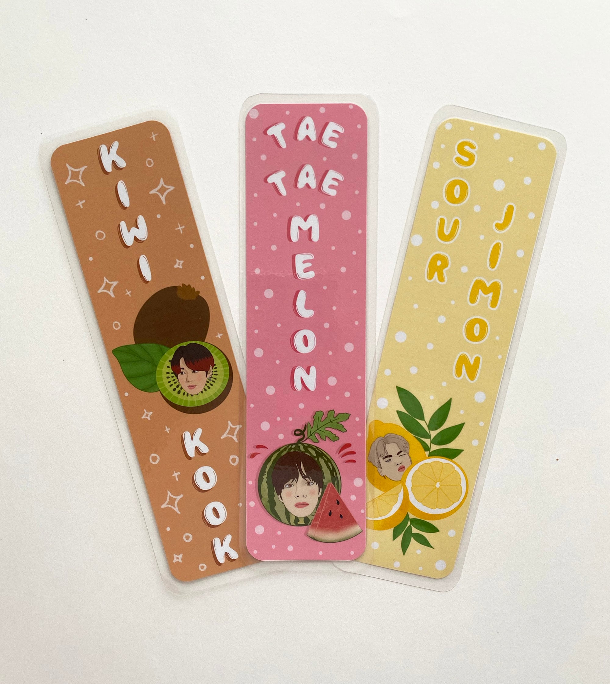 BTS Laminated Bookmark / BTS / Jungkook / Jimin / Taehyung | Etsy