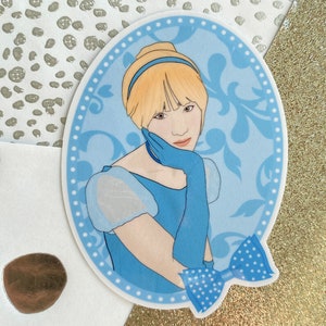 Autocollant WayV, WinWin, autocollant découpé, Cendrillon, autocollant brillant, K-pop, cadeau pour fan de kpop, Kpop Merch, NCT, NCTzen, Kawaii, autocollant pour ordinateur portable