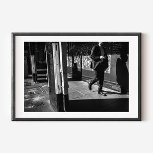 Sydney senza tempo – Stampa fotografica di strada in bianco e nero