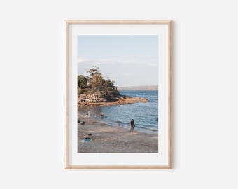 Balmoral Strand Druck, Sydney Coastal Wandkunst, Australische Strand Fotografie, Ozeanlandschaft Digitaler Download