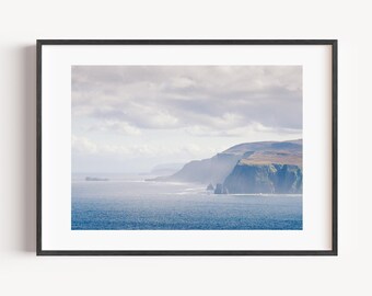Cape Wrath Seascape Druck: Schottland Küstenlandschaft Fotografie (digitaler Download)