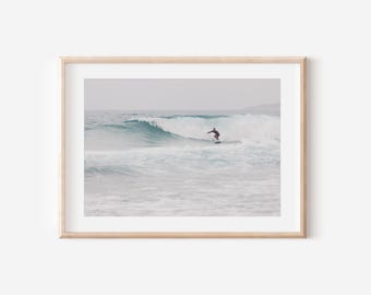 Surfer Ocean Wave Fotografie Druck: Sydney Coastal Wand Kunst (digitaler Download)