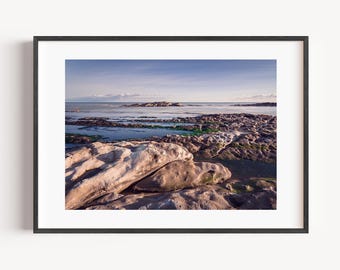 Sonnenaufgang am Meer: Italien Küstenlandschaft Fotodruck (Digitaler Download)