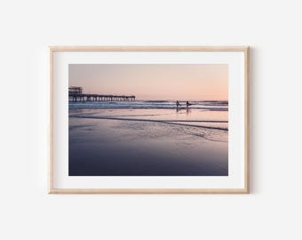 Gold Coast Sonnenaufgang Surf-Druck | Strand Fotografie (Digitaler Download)