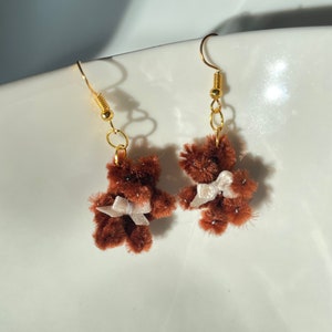 Teddy Bear Earrings