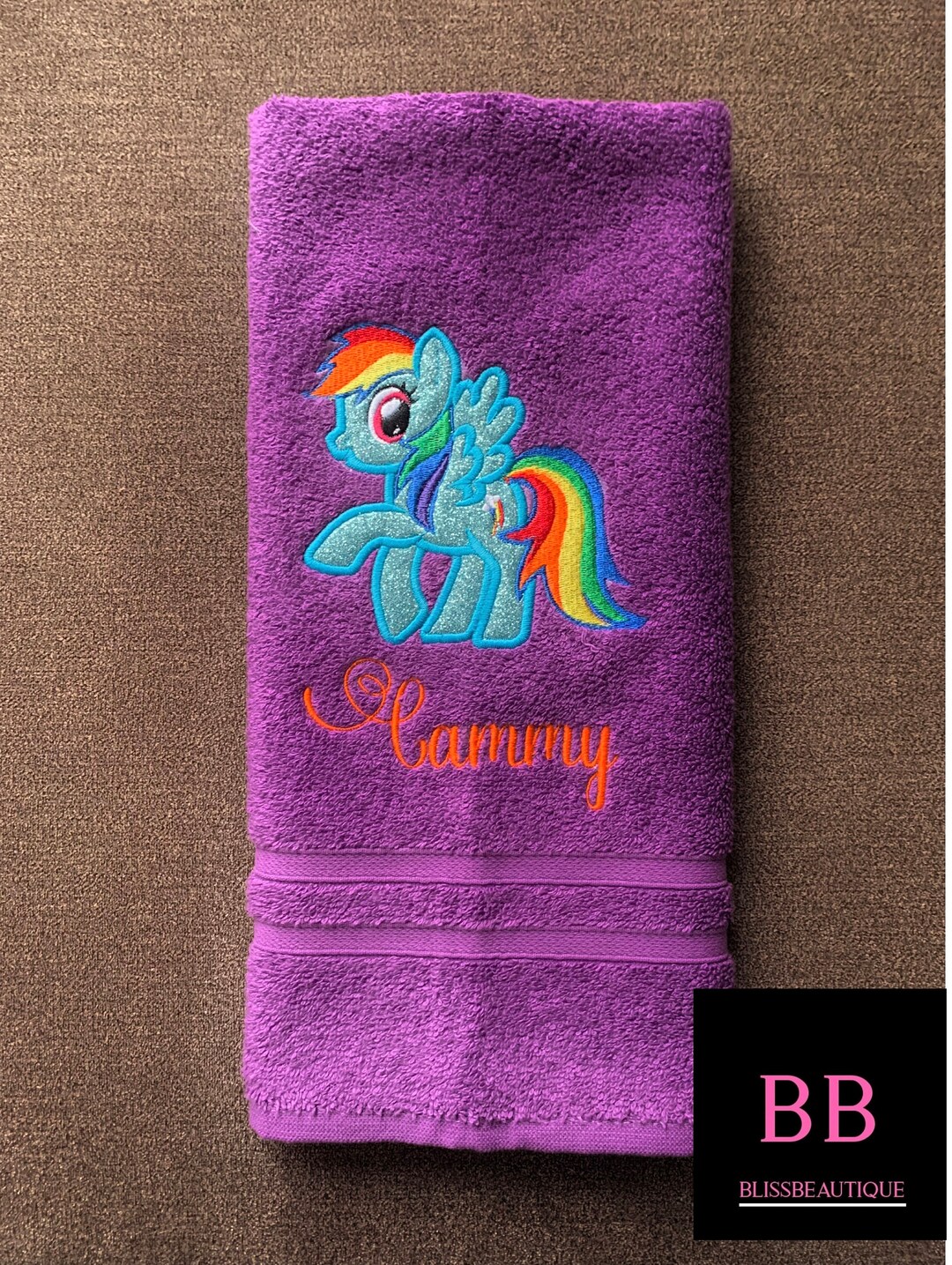 Personalized Children's Hand Towels - Etsy
