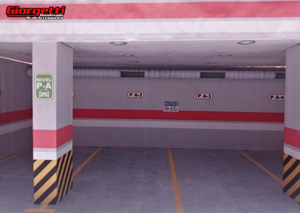 Printable Parking Lot Diorama Free Printable Calendar