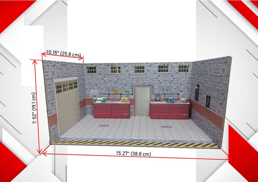 Printable Garage Diorama