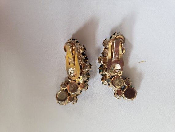 Vintage karu arke inc earrings clip on - image 2