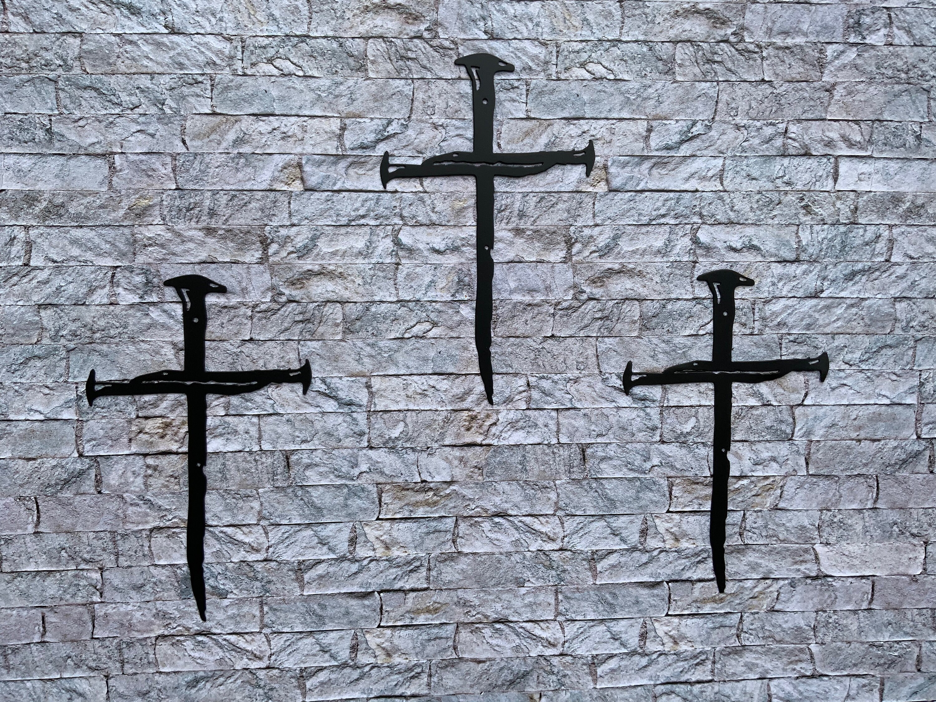 Art Objects Religious metal wall art Crucifixion Sculpture Art