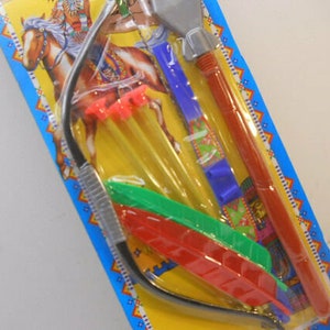 Warrior Chief Battle Sword with Bow & Arrow Native Western New Vintage