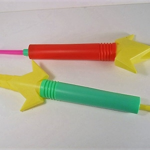 Vintage Toy Extendable Sword Hand Swords Asst Colors Toys Pretend Play