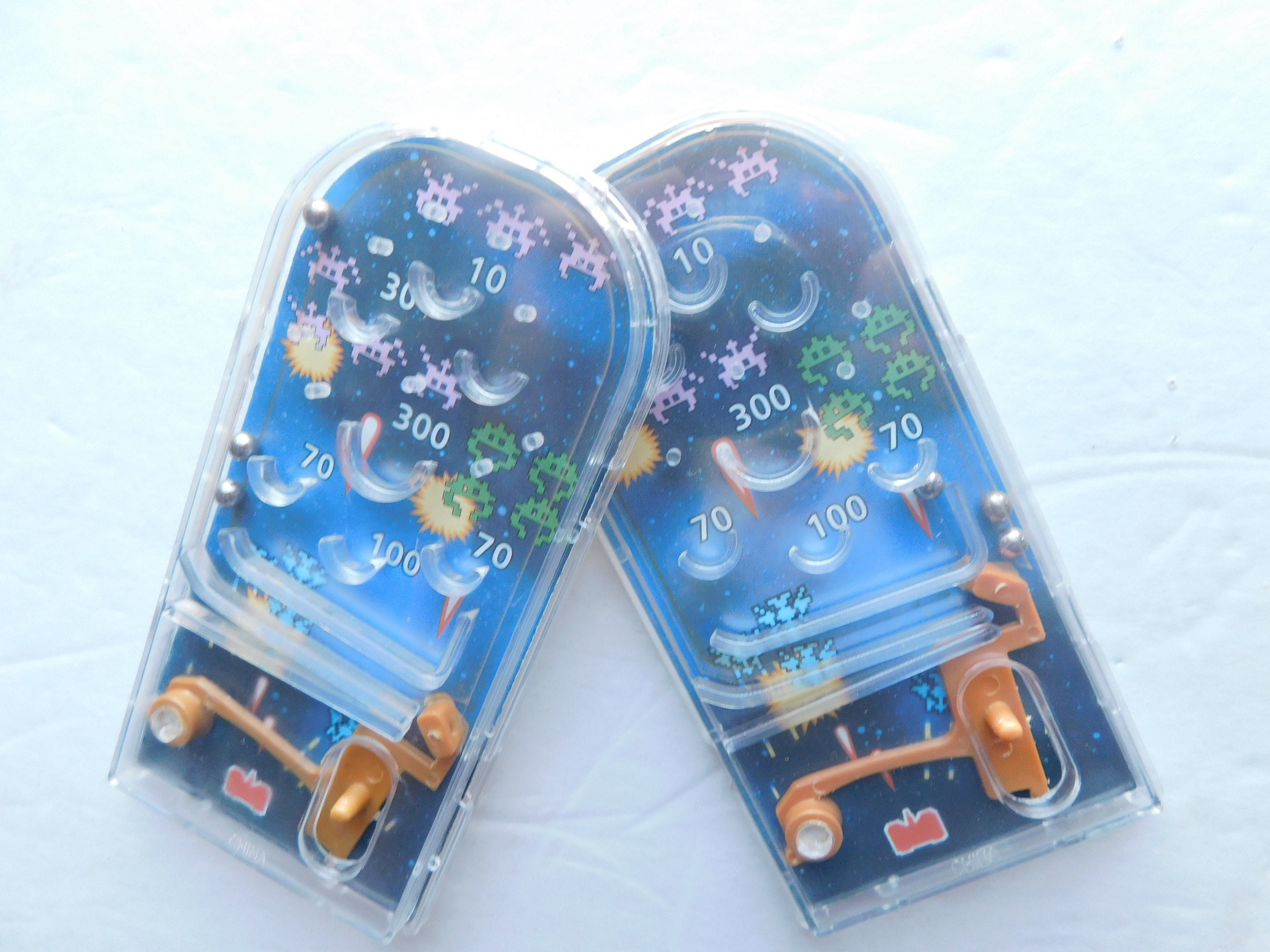 3x Classic Pinball Pocket Arcade Games Handheld Toys Pretend Etsy España