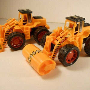Toy Cement Trucks Bulldozer Truck Set 2 Pcs Construction Vehicles  n343