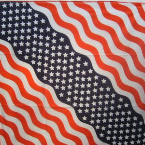 Flag Patriot Stars & Strips Bandanna Scarf Nylon Bandanna Head Wrap Bandana  #B9