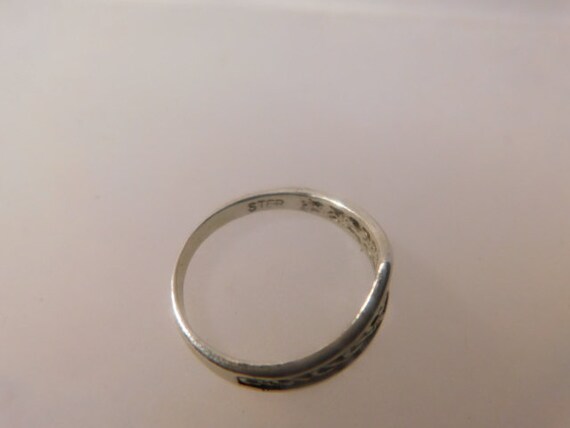 Crafted 925 Solid Sterling Silver Plain Stylish R… - image 6