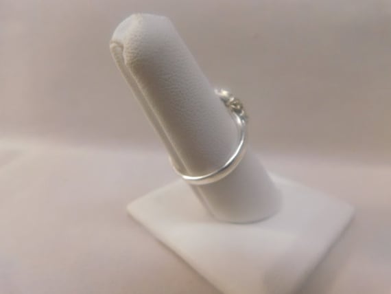 925 Red Carnelian Solid Sterling Silver Ring Sz 7… - image 7