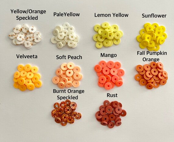 24 Polymer Holly beads, snowman polymer clay beads, yellow clay beads, B29