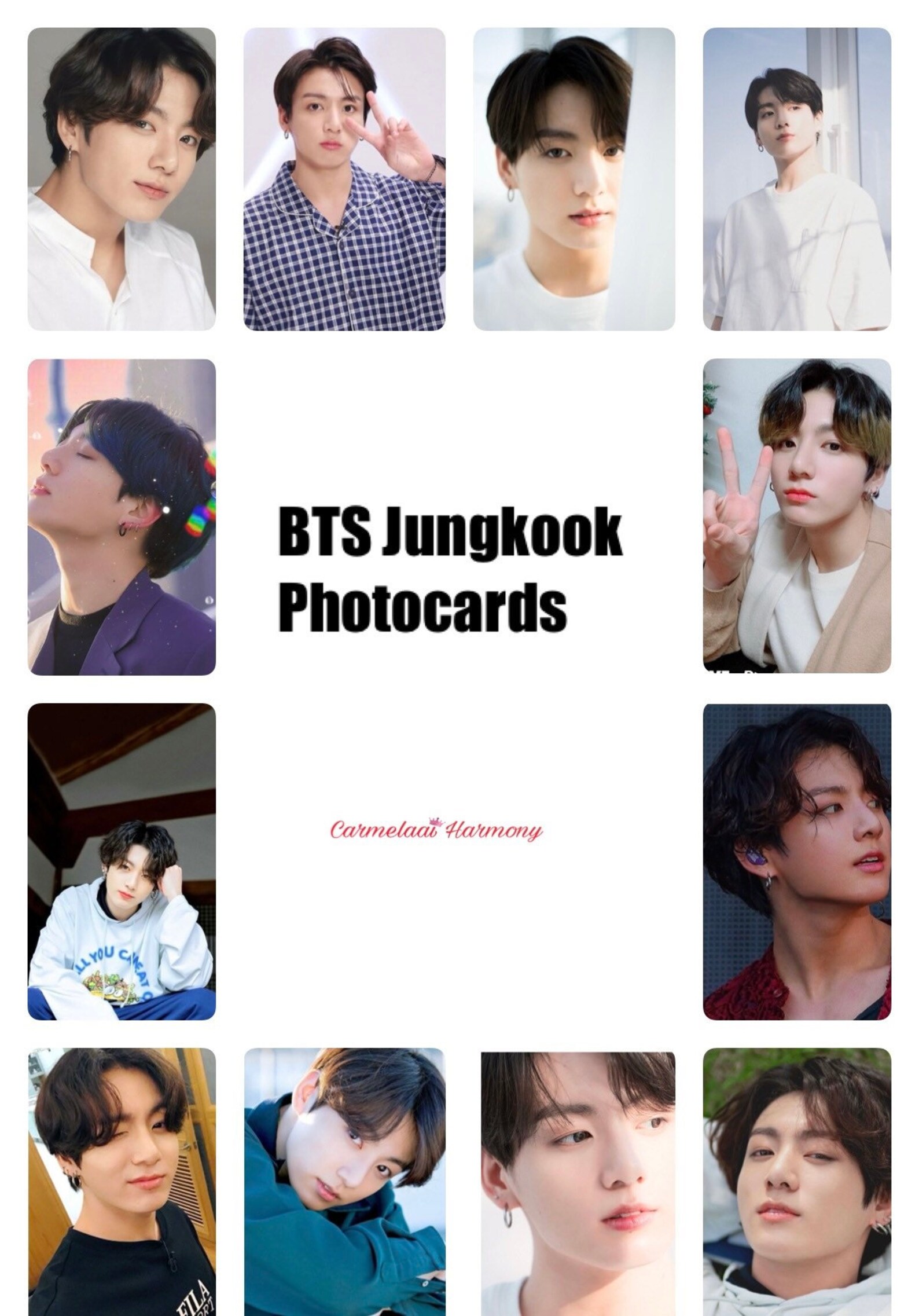 BTS JUNGKOOK PHOTOCARDS Etsy