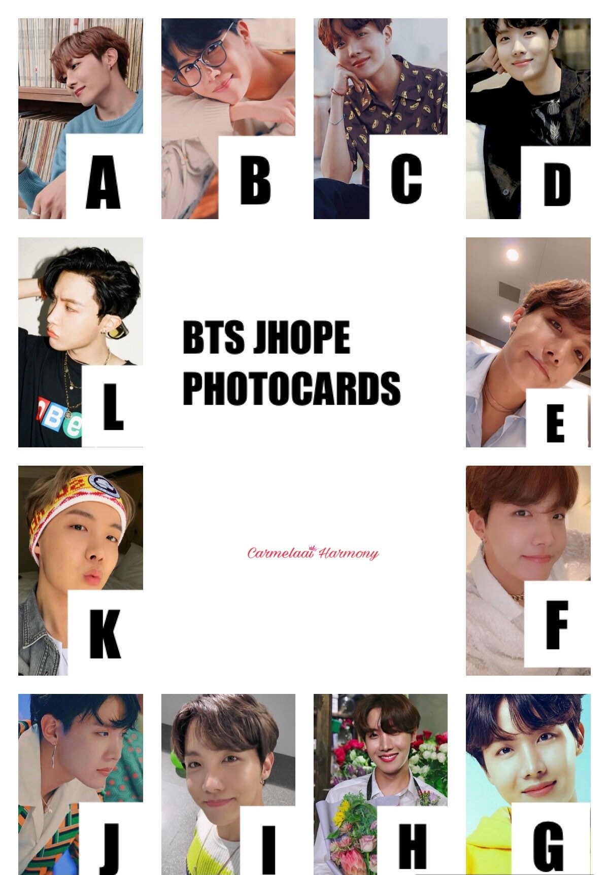 BTS JHOPE PHOTOCARDS | Etsy