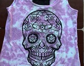 Tie dye Sugar Skull