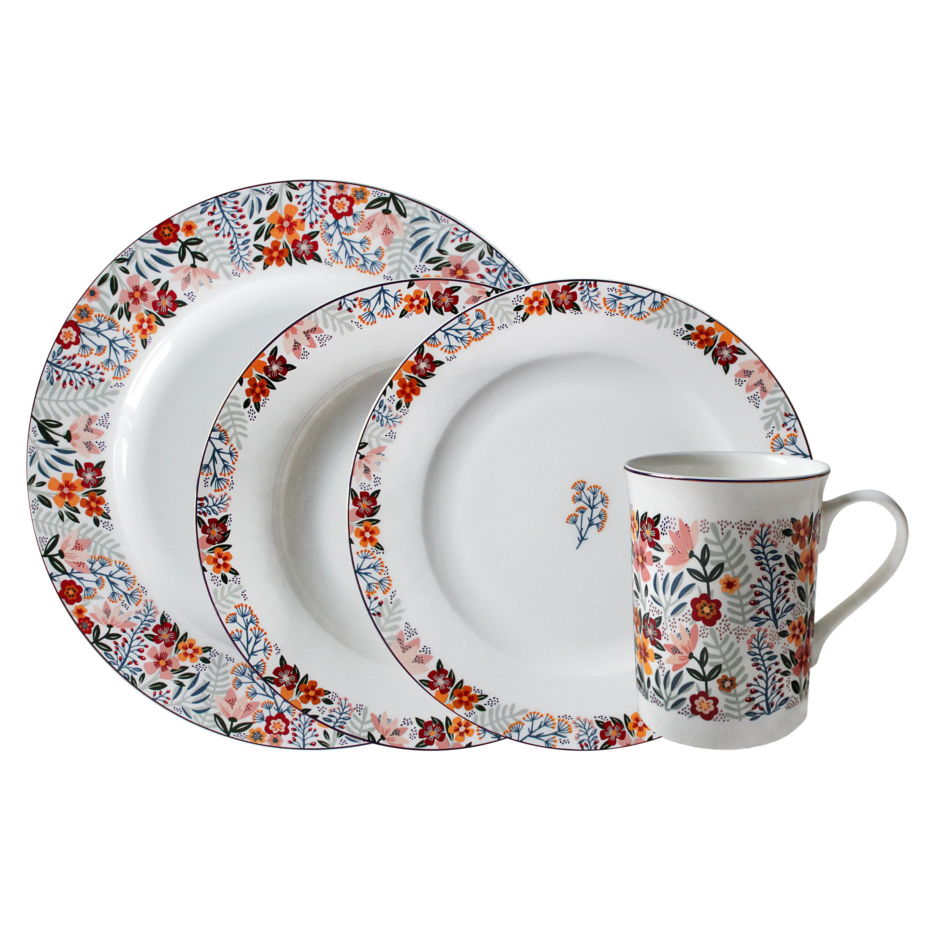 Porcelain Dinner Set Design 2021 8piece Dinner Set Plates Etsy Australia