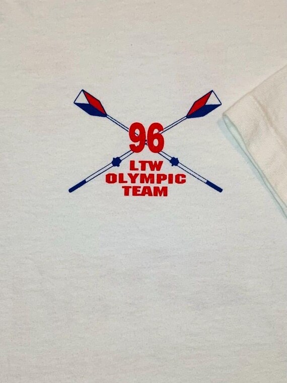Vintage 1996 Official Olympic Team T-Shirt View 2