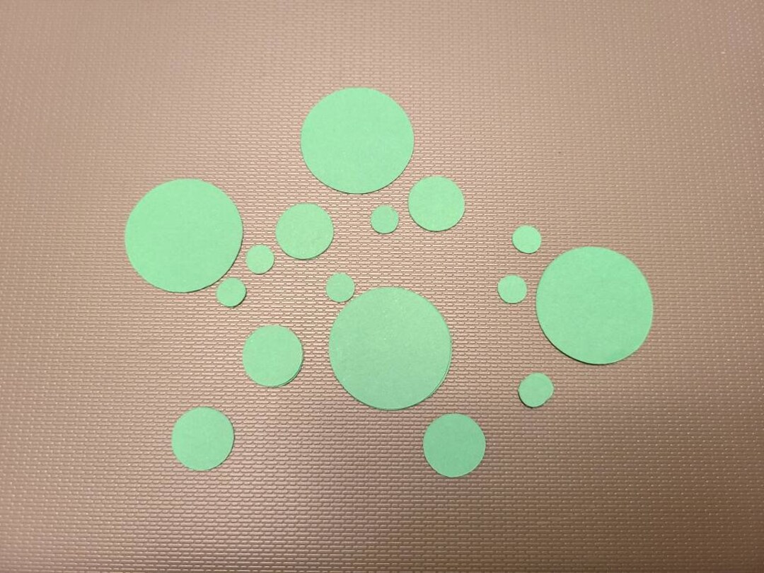 Cardstock Circles, 25 Circle Die Cut, Cardstock Circles, Bulletin Board