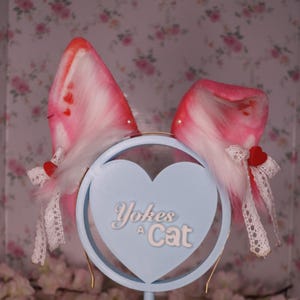 Pink Puppy/Furry/Inumimi Realistic Adjustable Ears