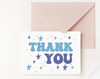 Cute Thank You Cards for Business, Thank You Cards for Birthday, Colorful Greeting Cards, Thank You Card Set, Thank You Notes Cards