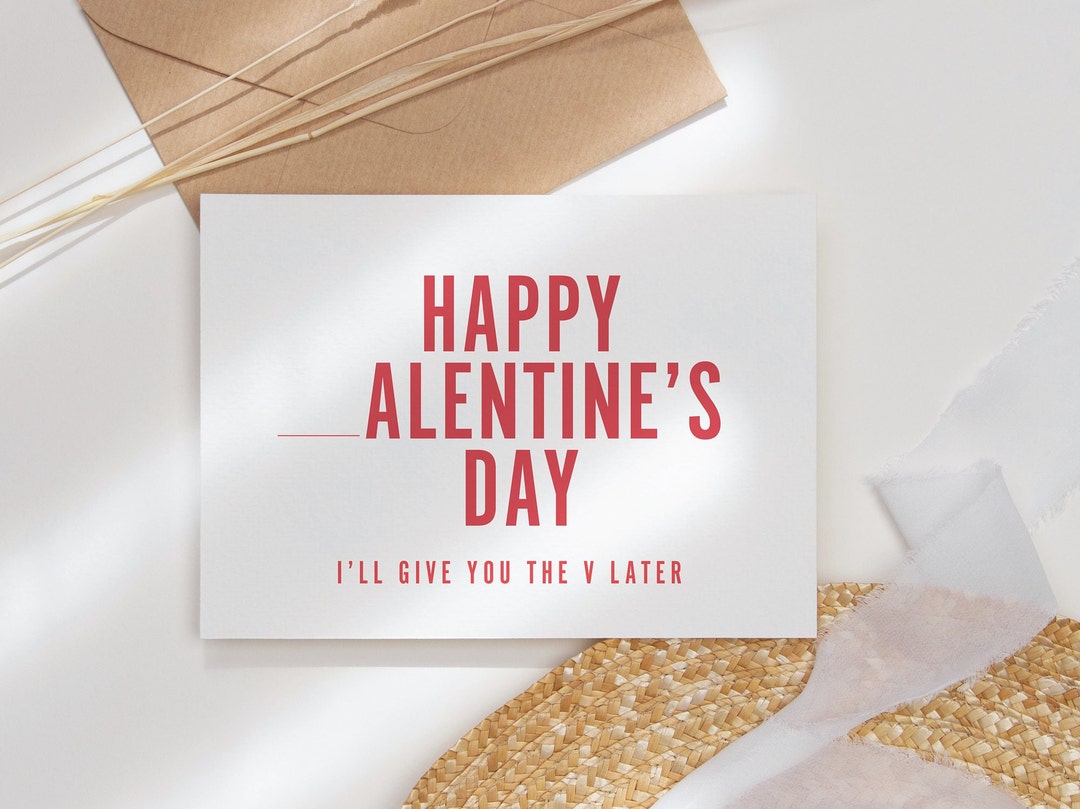 PRINTABLE Adult Valentine, Dirty Valentines Day Card for Him, Dirty ...