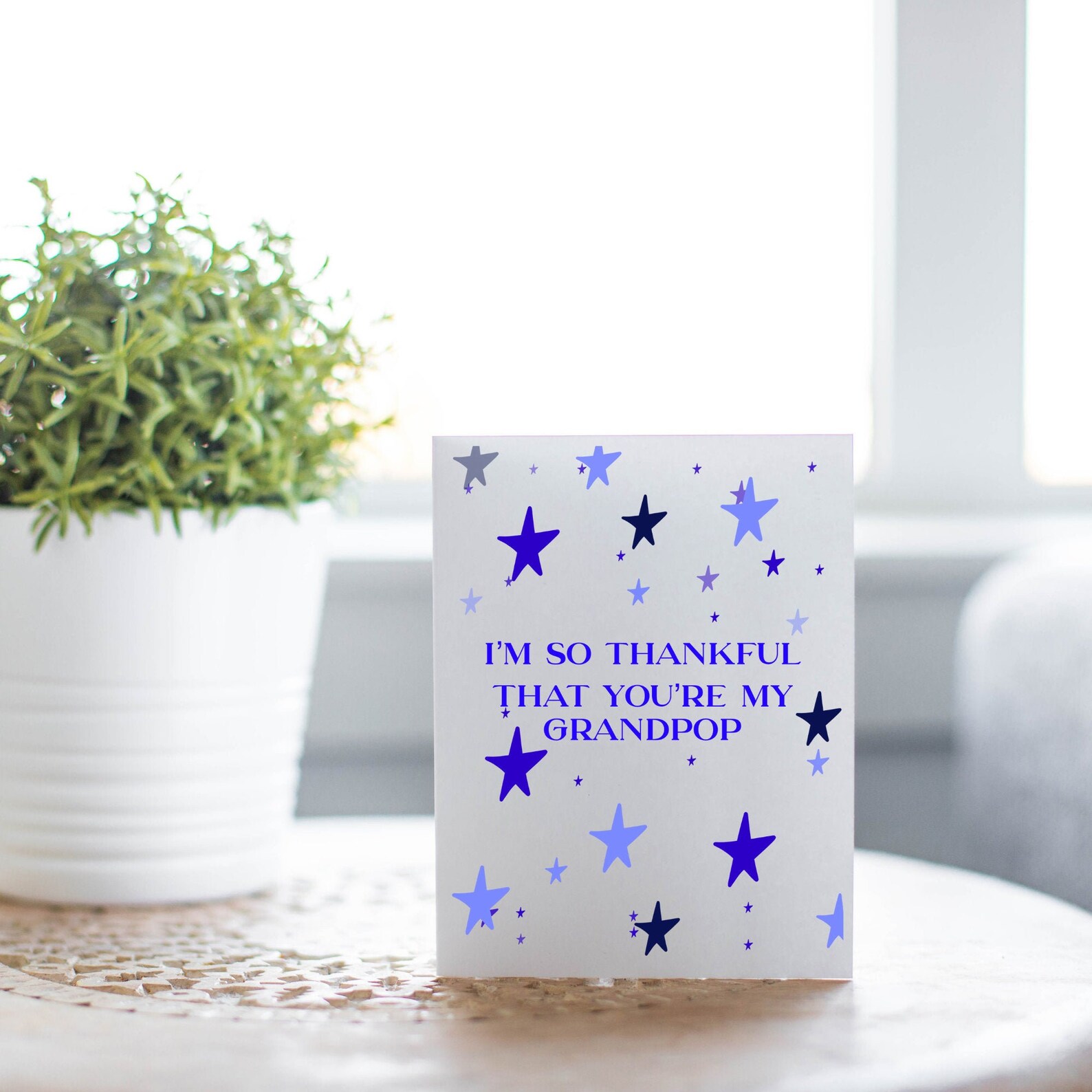 Happy Fathers Day Card for Grandpa Fathers Day Gift for Etsy