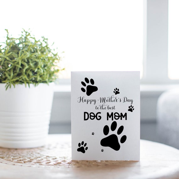 PRINTABLE Happy Mothers Day Card for Dog Mom Mom of Dogs - Etsy
