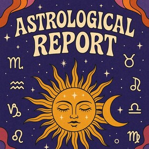Personalisierter Astrologie Bericht, Einführung in Ihre Astrologie-Analytik, Ausführlicher astrologischer Bericht PDF, Astrologie für Anfänger