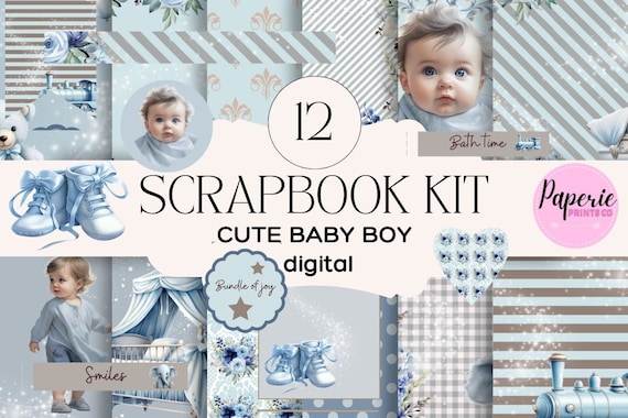 Toddler Time Digital Scrapbook Kit 
