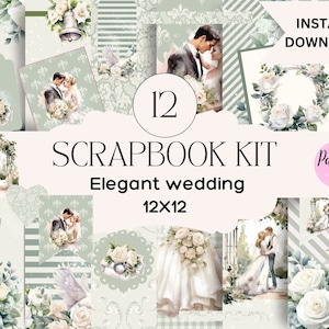 Floral Wedding And Anniversary Scrapbook HandMade Gifts, 56% OFF