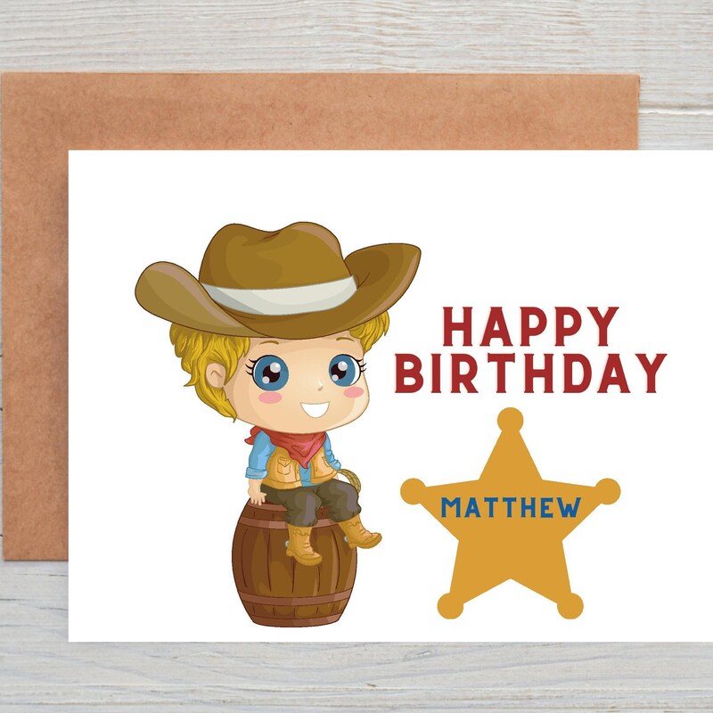 Cowboy Birthday - Etsy