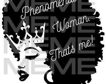 Download Phenomenal Woman Svg Etsy