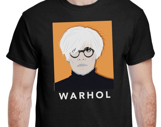 T-Shirt Andy WARHOL 80s STYLE Portrait