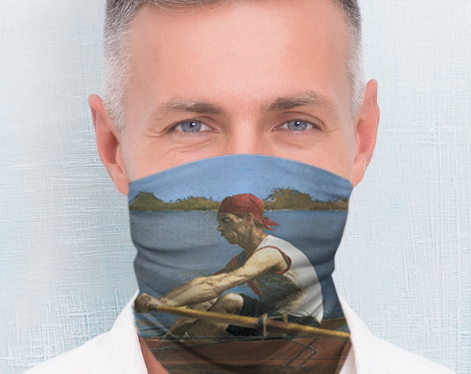 Face Mask/Neck Scarf Eakins Rower in Gift Sleeve