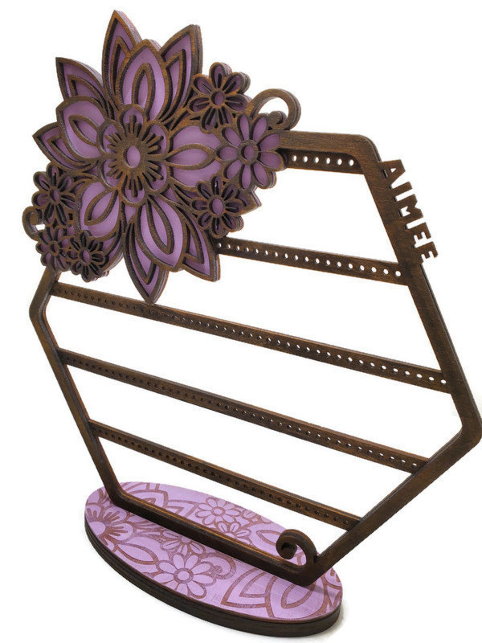 Flower Earring Stand Jewelry Stand Earring Holder Etsy